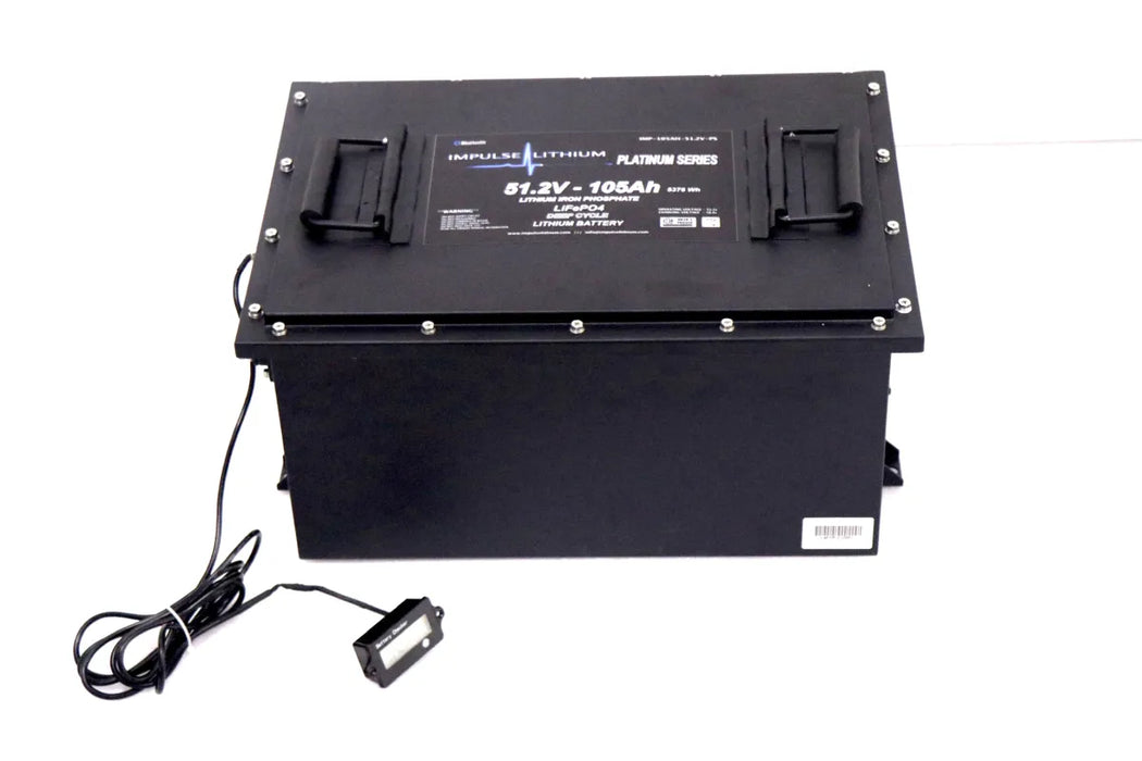 Impulse Lithium 48V 105Ah Battery w/ Charger  Lithium Battery Source — Lithium  Battery Source