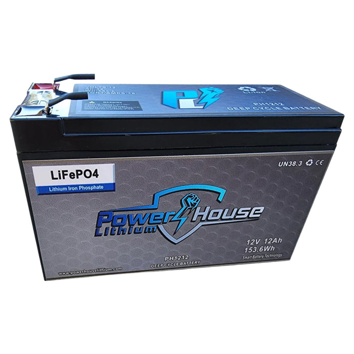 PowerHouse Lithium 12v 12ah Battery