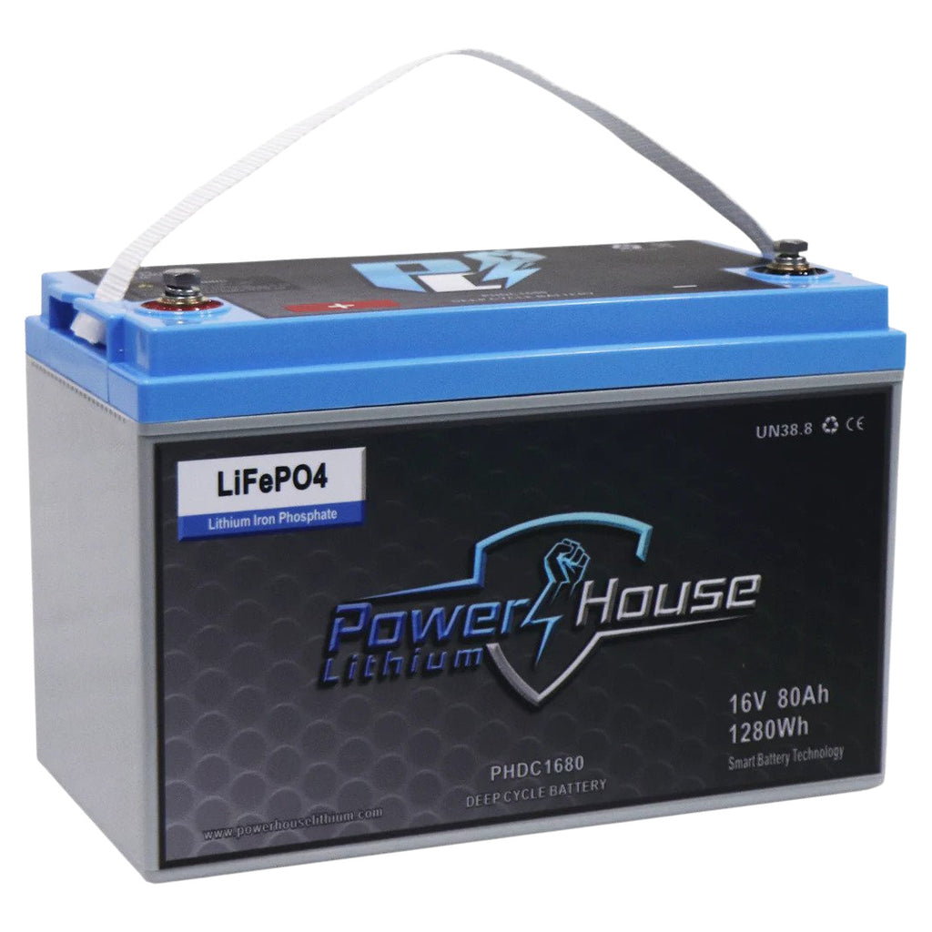 PowerHouse Lithium 16v 80ah Deep Cycle  Lithium Battery Source — Lithium  Battery Source