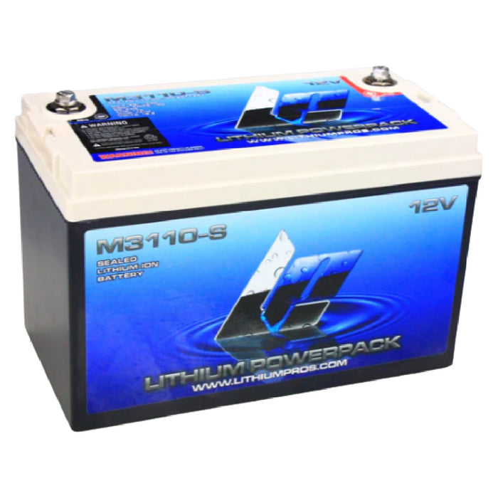 Lithium Pros 12V 110Ah Marine Cranking Battery
