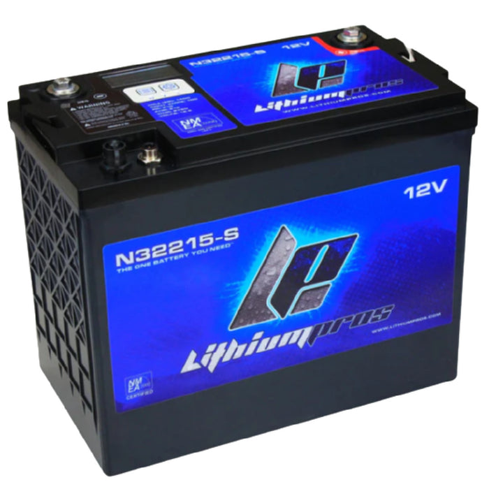 Lithium Pros 12V 215Ah Cranking Battery w/ NMEA 2000