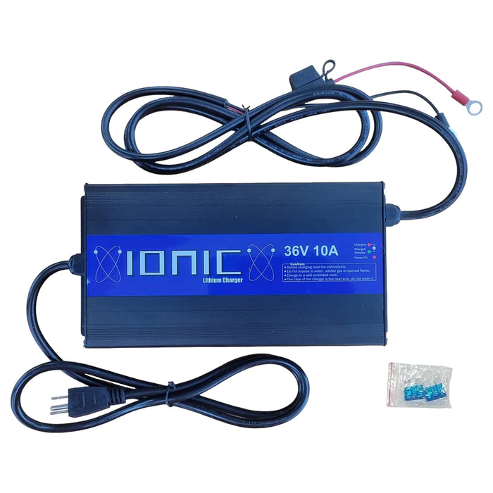 Ionic Lithium 36V 10A Lithium Battery Charger