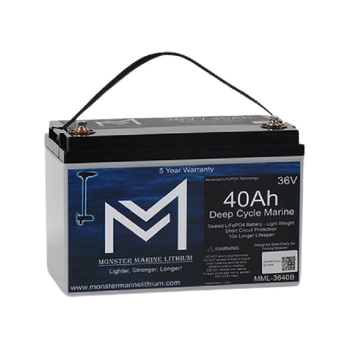 Monster Marine Lithium 36V 40Ah Battery w/Bluetooth