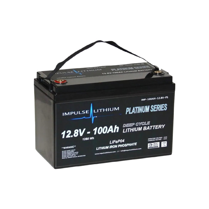 Impulse Lithium 12V 100Ah Platinum Battery w/ Bluetooth