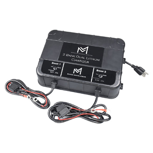Ionic Lithium 4 Bank 12V 10A Lithium Battery Charger